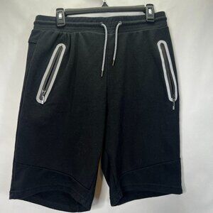 Men’s Athletic Shorts Size Medium Black with pockets